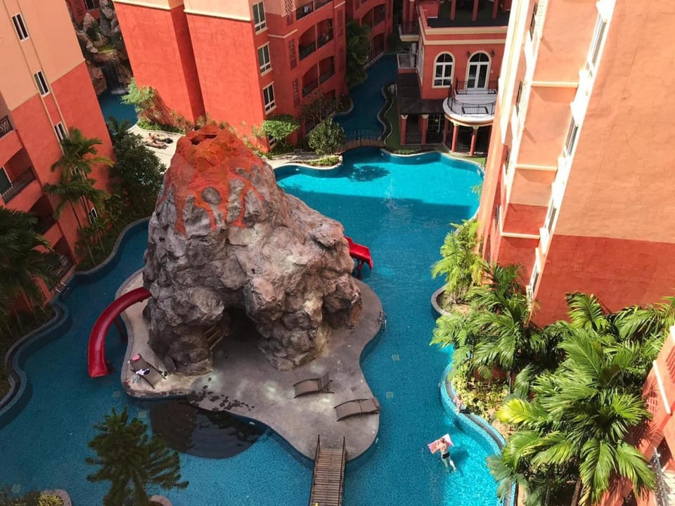Property building, Day, Pool view