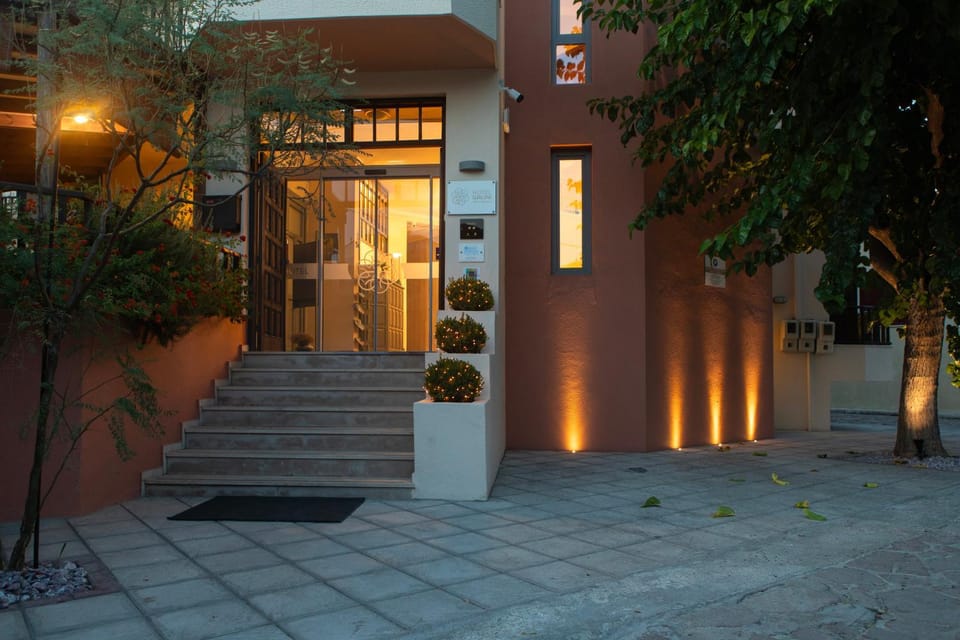 Property building, Facade/entrance, Night, Balcony/Terrace, Parking, locker, locker, air conditioner, air conditioner