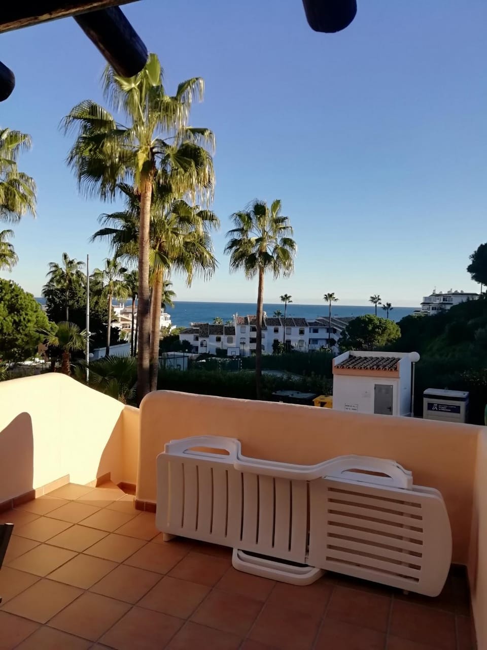 Patio, Balcony/Terrace, Seating area, Sea view