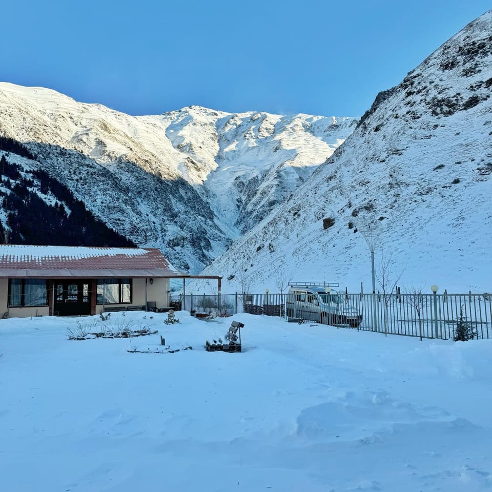 Day, Winter, Mountain view