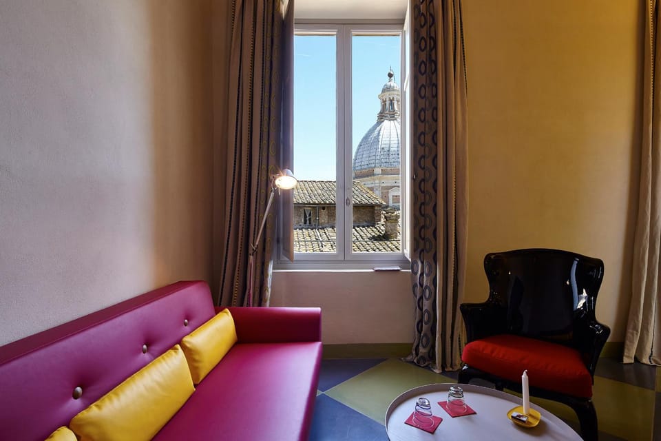 Living room, City view