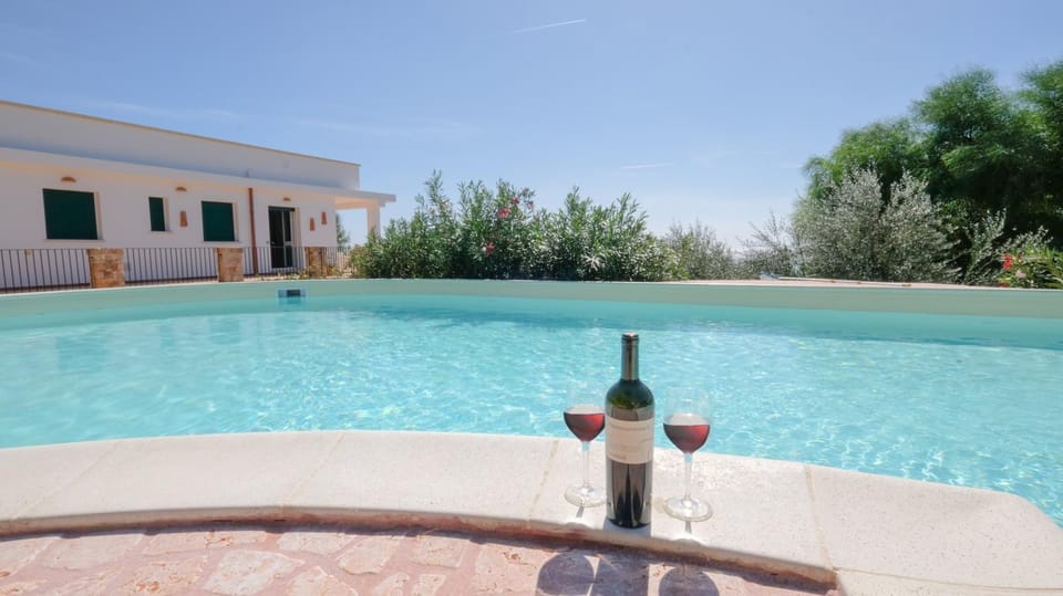 Property building, Pool view, Swimming pool