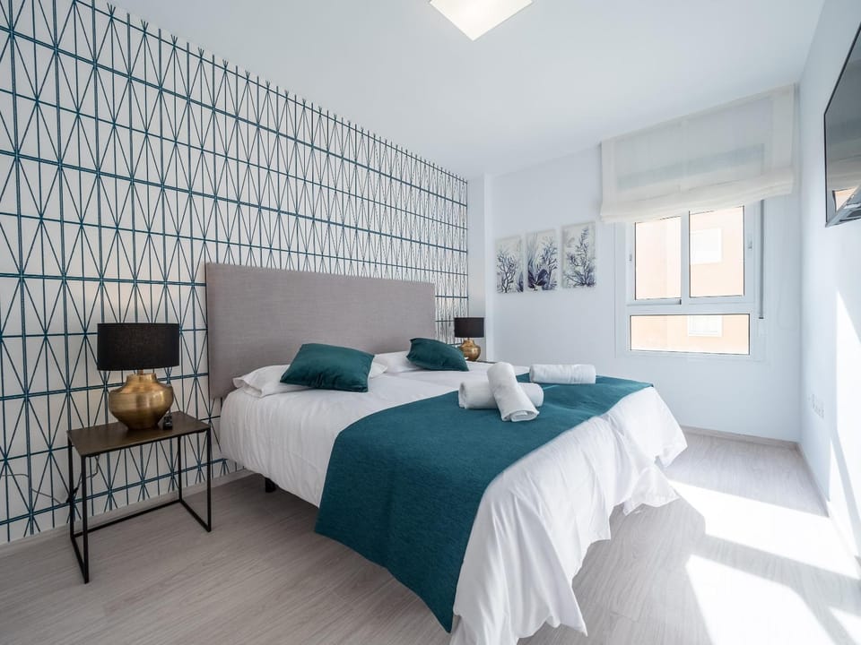Bedroom, Sea view
