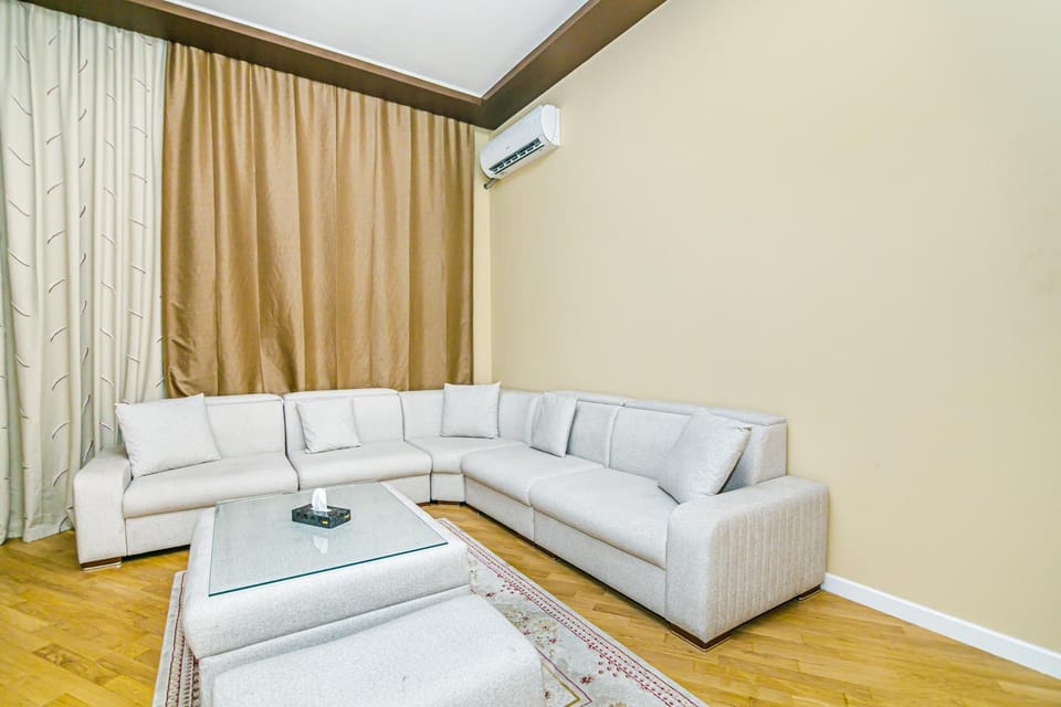 Living room, air conditioner