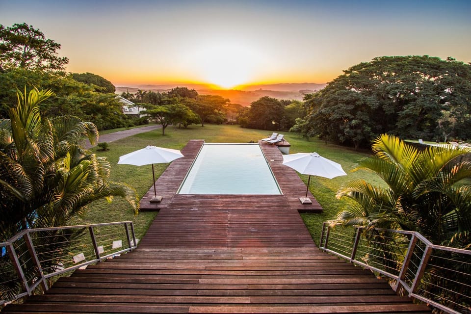 Garden view, Mountain view, Pool view, Sunset