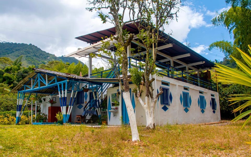 Property building, Natural landscape, Garden, Mountain view