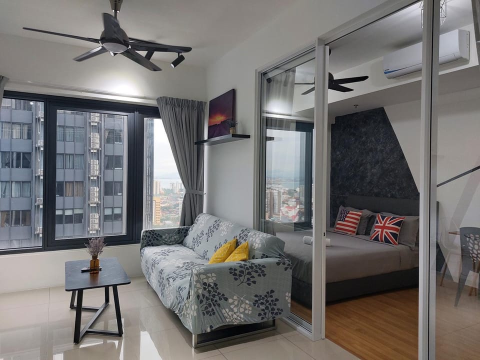 218 Tropicana Georgetown Penang #B30 2BR for 4-7pax温馨窝舒适两房 Apartment in George Town