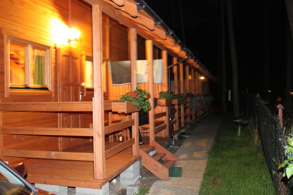 Property building, Night, Balcony/Terrace