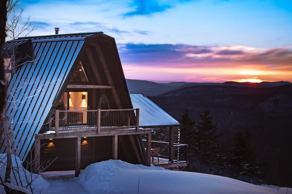 Montagne le Maelström Nature lodge in Quebec City