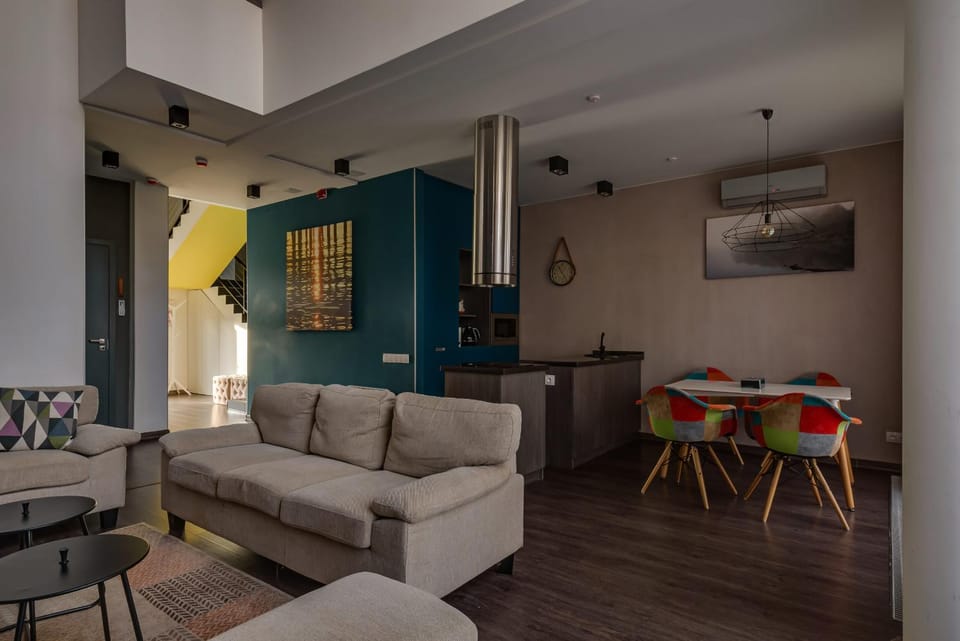 Living room, Seating area, Dining area