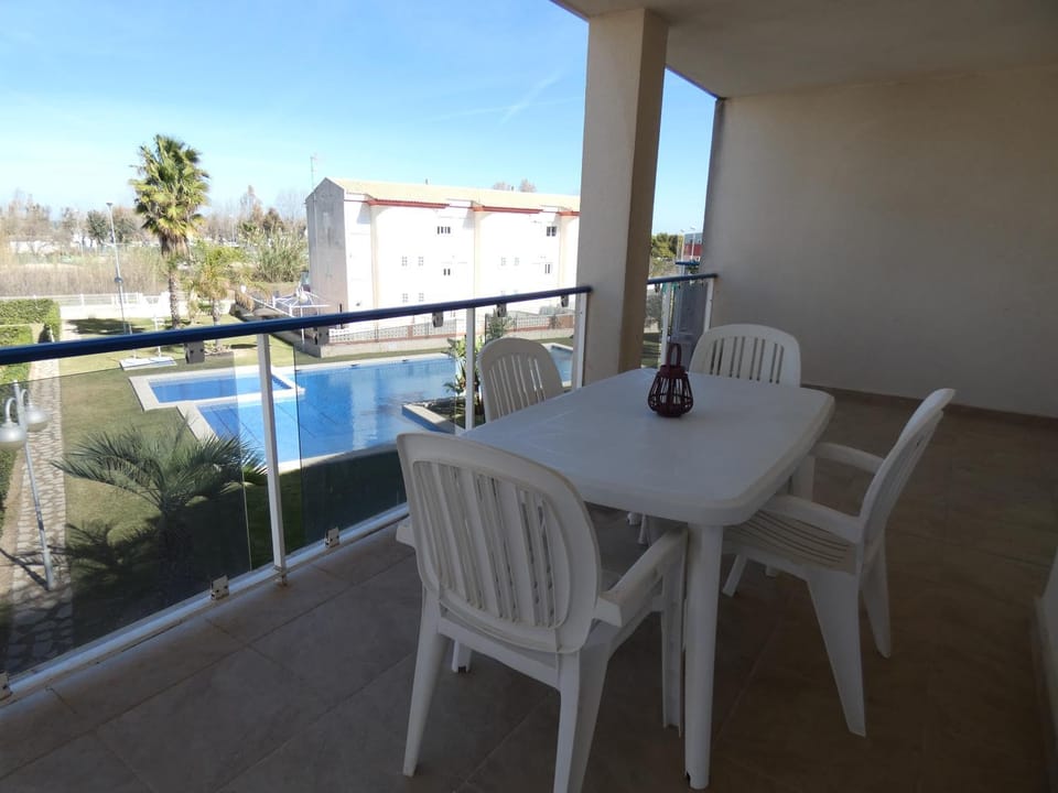 Balcony/Terrace, Pool view
