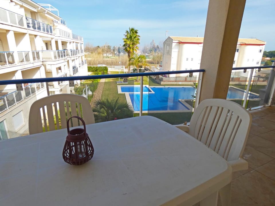 Balcony/Terrace, Pool view