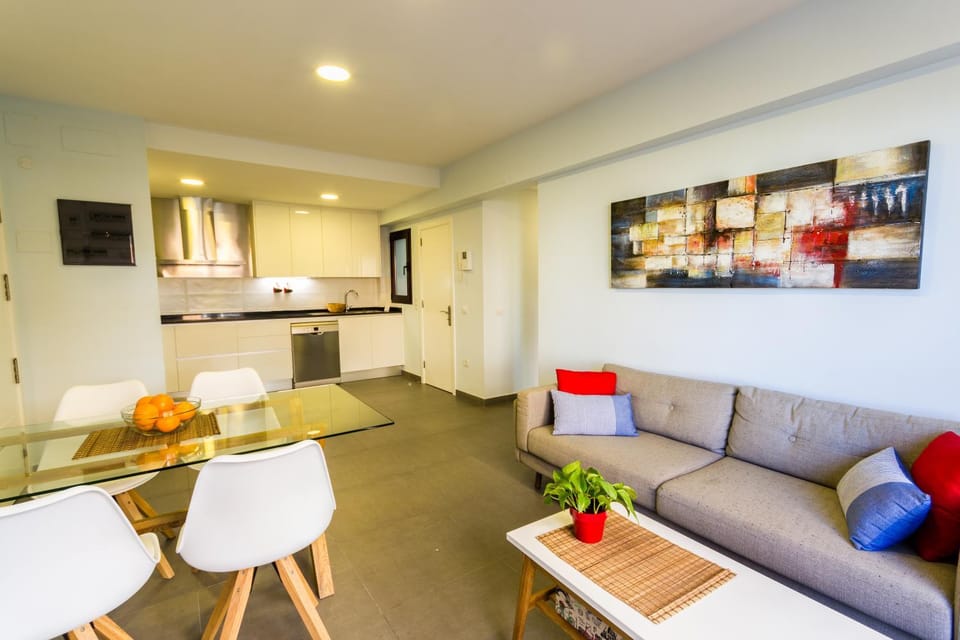Kitchen or kitchenette, Living room