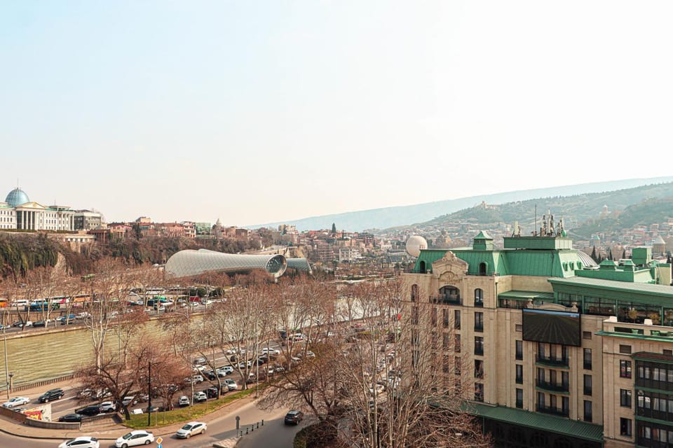 Vintage Mezzanine Apt in City Center - By Wehost Apartment in Tbilisi, Georgia