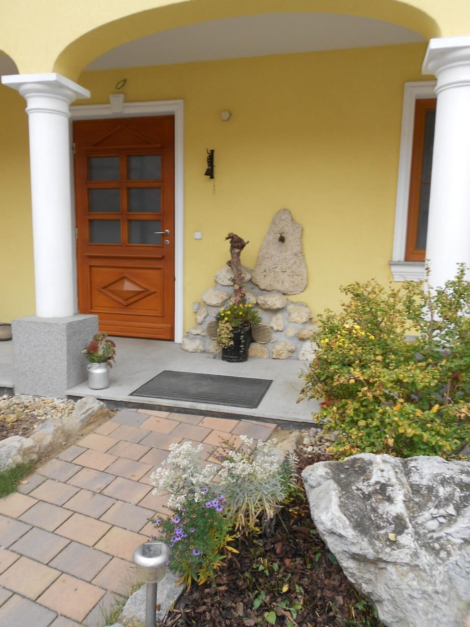 Property building, Garden view