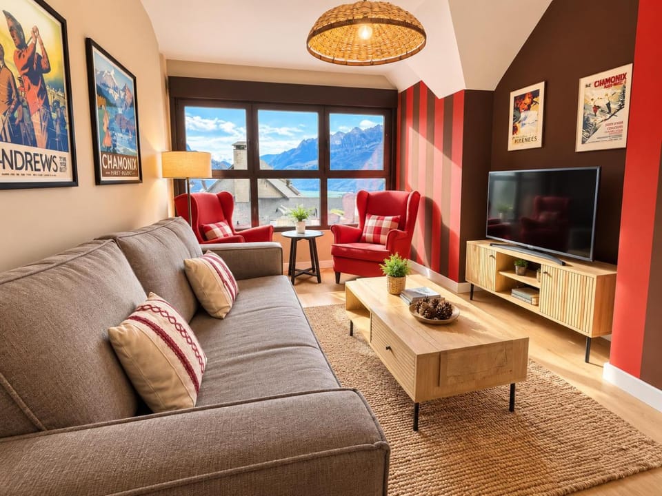 Apartamento Vistas Peña Telera con WIFI Apartment in Aragon