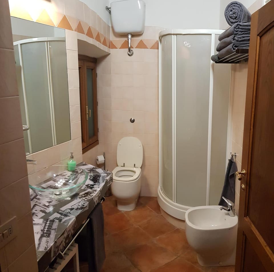 Shower, Toilet, Bathroom, bidet, towels