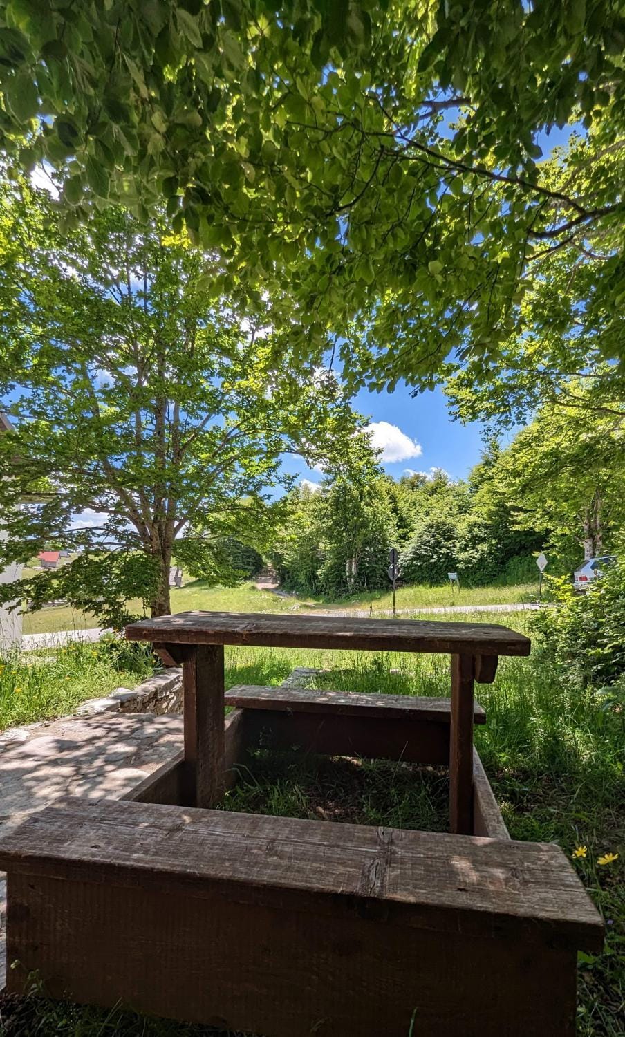 Inner courtyard view