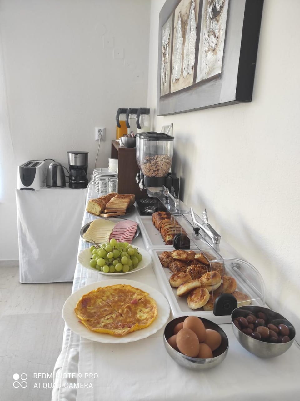 Buffet breakfast