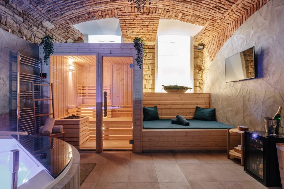 Hot Tub, Living room, Spa and wellness centre/facilities, Photo of the whole room