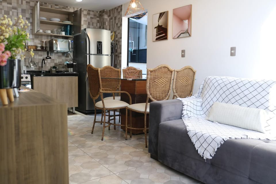 Living room, Communal kitchen