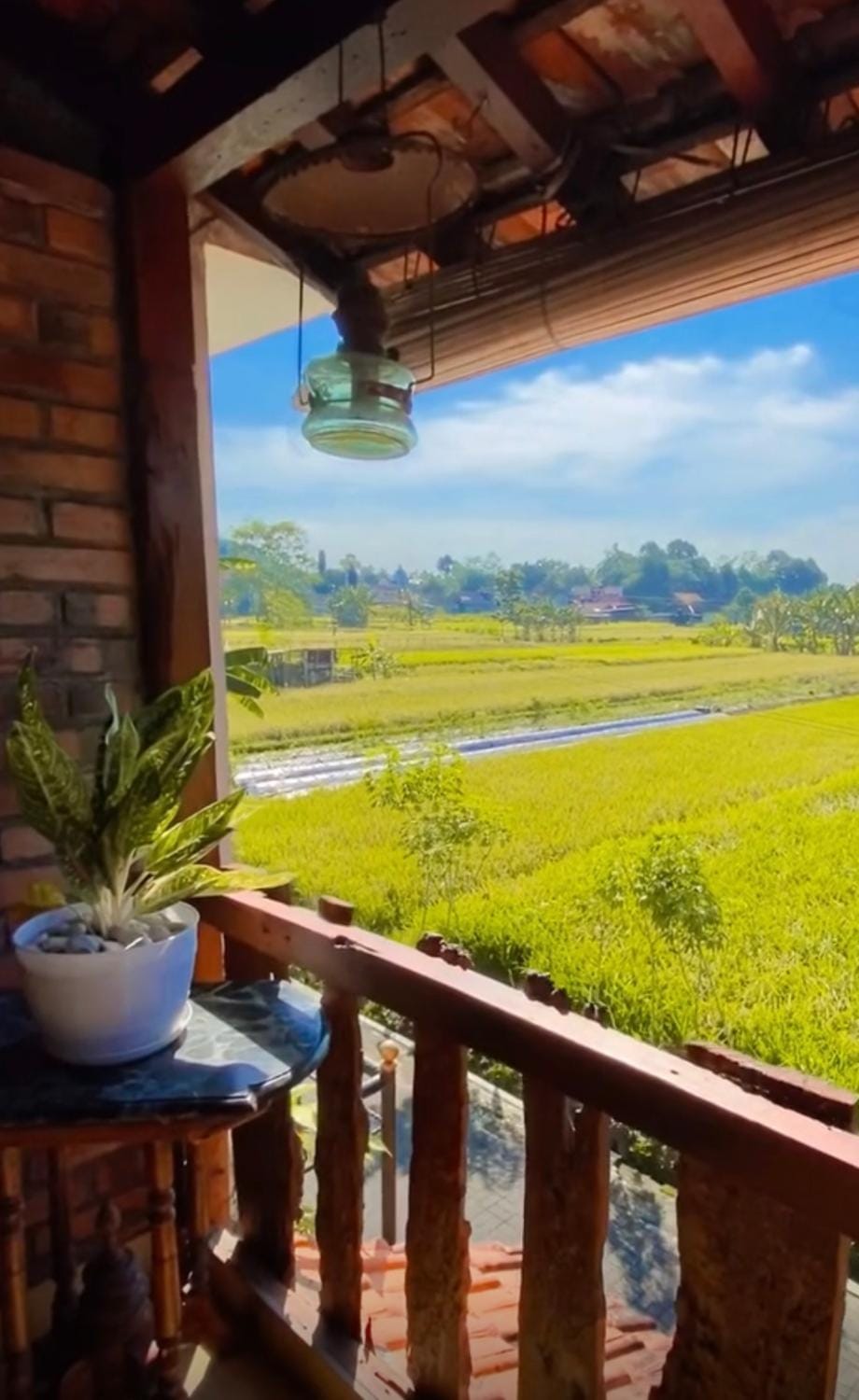 Natural landscape, Balcony/Terrace, Mountain view
