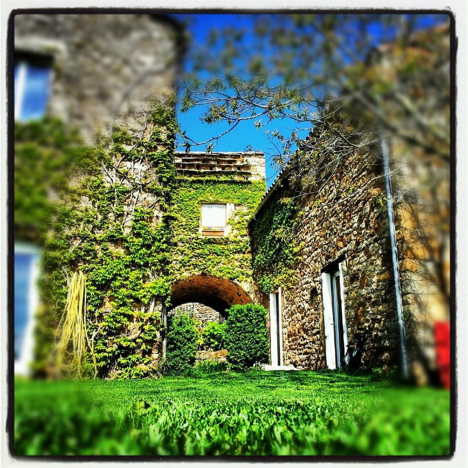 Facade/entrance, Garden view
