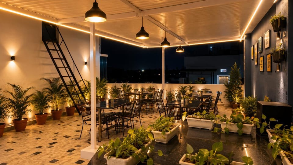 Patio, Night, Garden, View (from property/room), Balcony/Terrace, Garden view