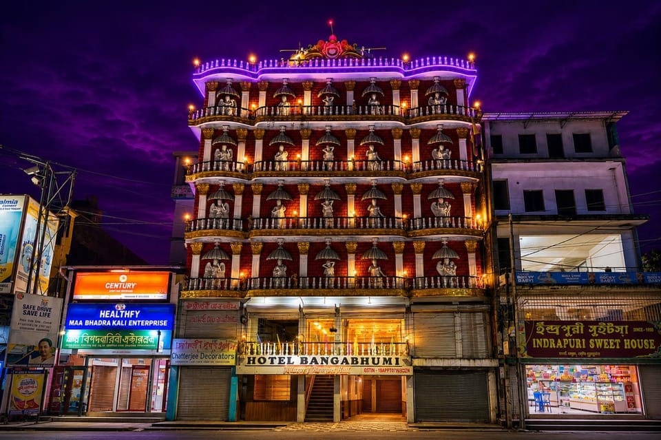 Property building, Night, City view, Landmark view, Location