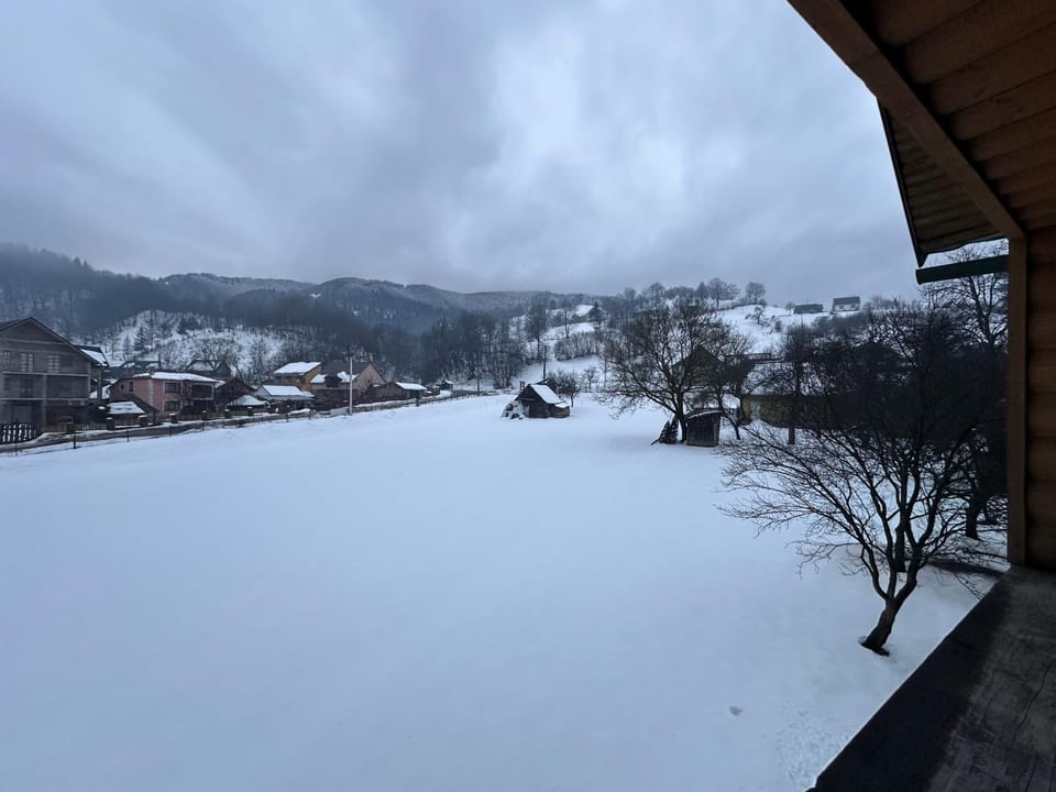 Natural landscape, Winter, Mountain view