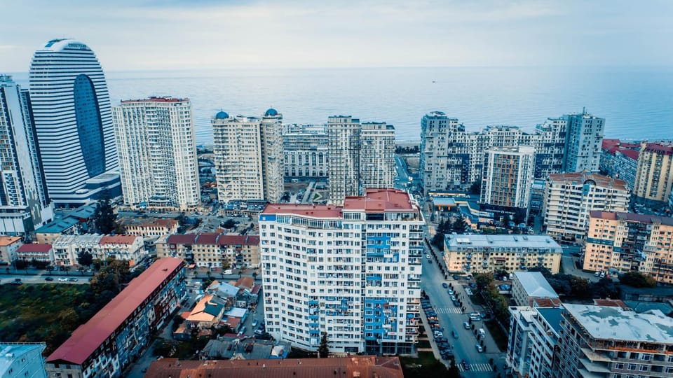 Bird's eye view, City view, Street view