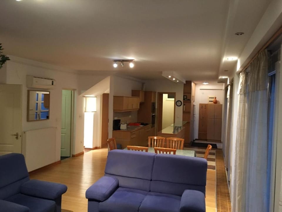 Kitchen or kitchenette, Living room