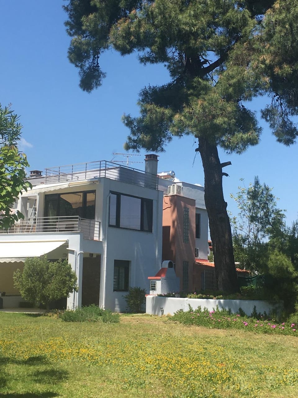 Property building, Spring, Natural landscape, Garden, Garden view