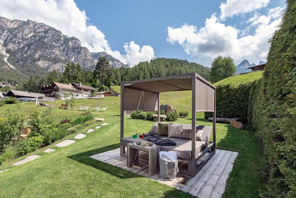 Natural landscape, Garden, Garden view, Mountain view