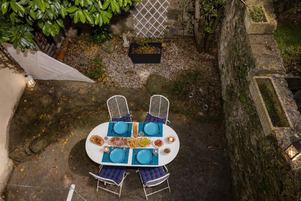 Patio, Spring, Day, Garden, Garden view