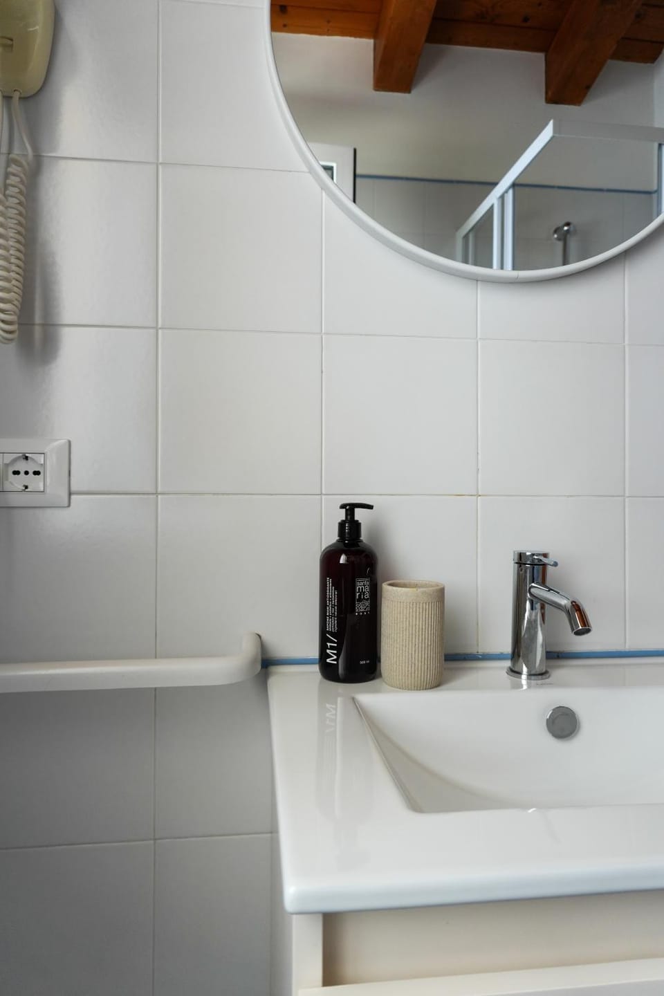 Bathroom, View (from property/room), hair dryier