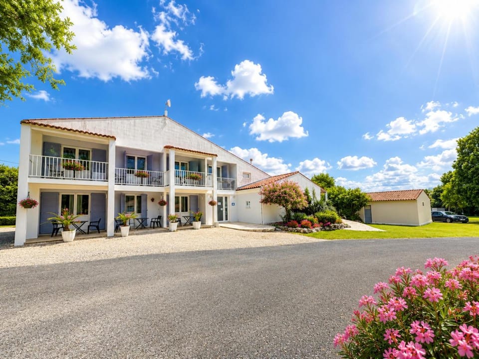 Property building, Spring, Day