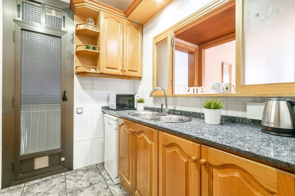 dishwasher, minibar, kitchen