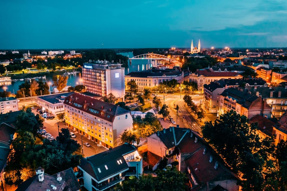 Property building, Nearby landmark, Night, Bird's eye view, City view, Location