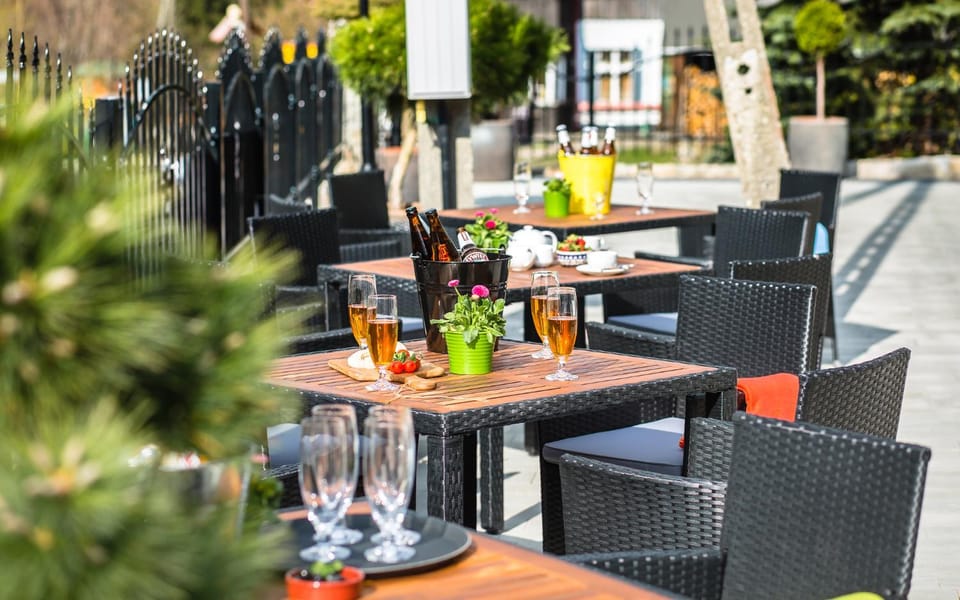 Spring, Garden view, Drinks
