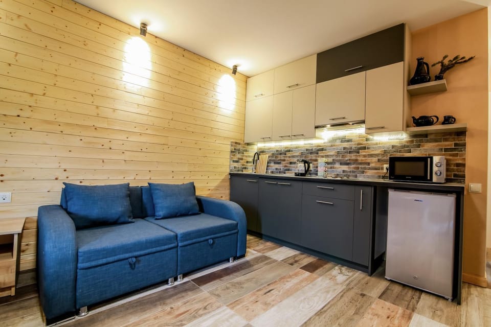 Kitchen or kitchenette, Living room, Communal kitchen