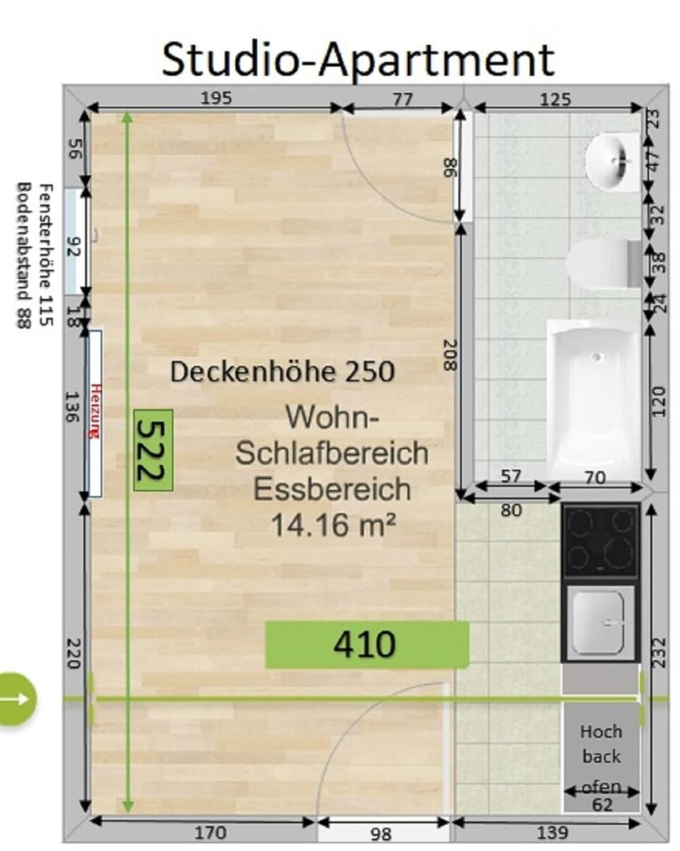 Decorative detail, Floor plan