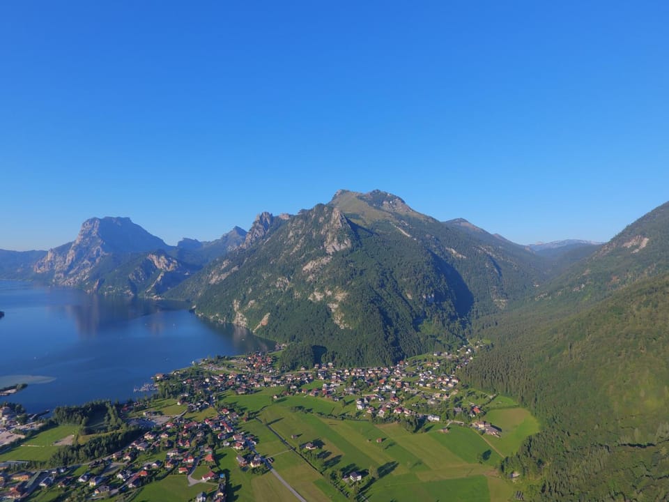 Natural landscape, Bird's eye view, Hiking, Mountain view