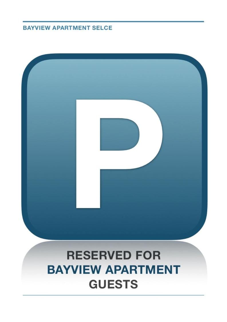 Logo/Certificate/Sign, Parking