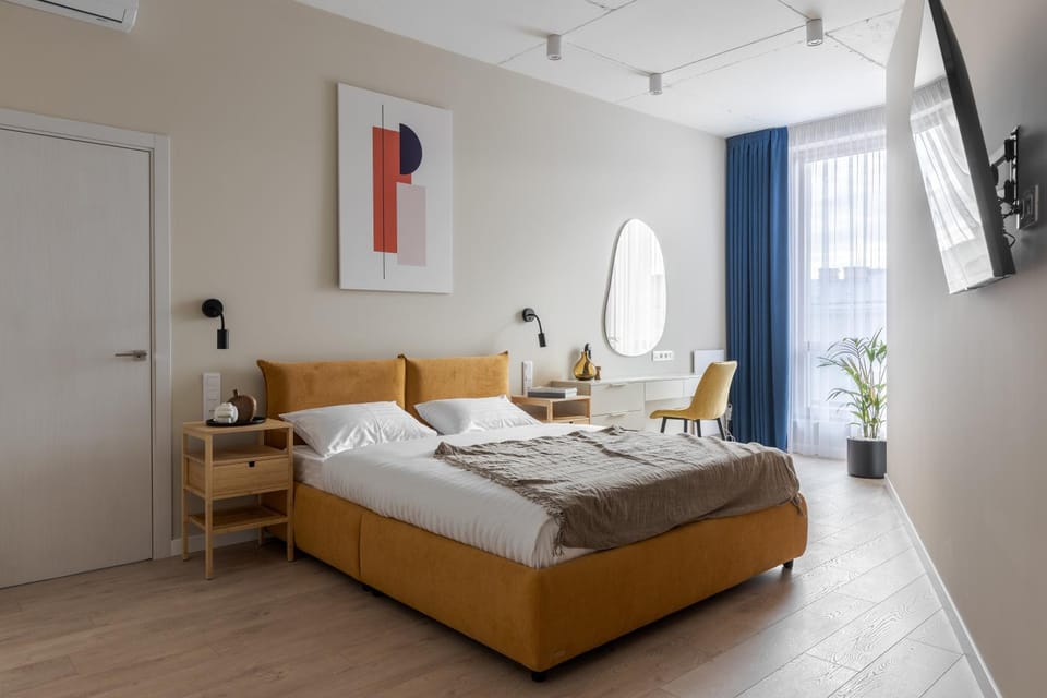 Bed, Bedroom