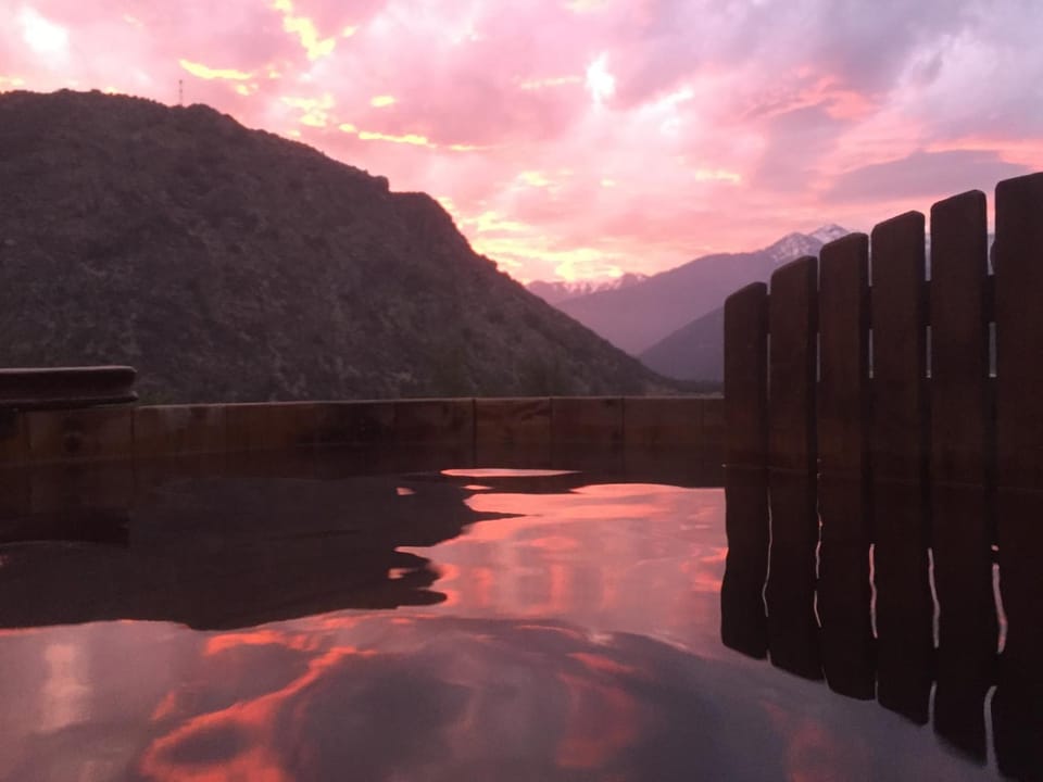 Off site, Hot Tub, Autumn, On site, Sunset, Open Air Bath, Open Air Bath