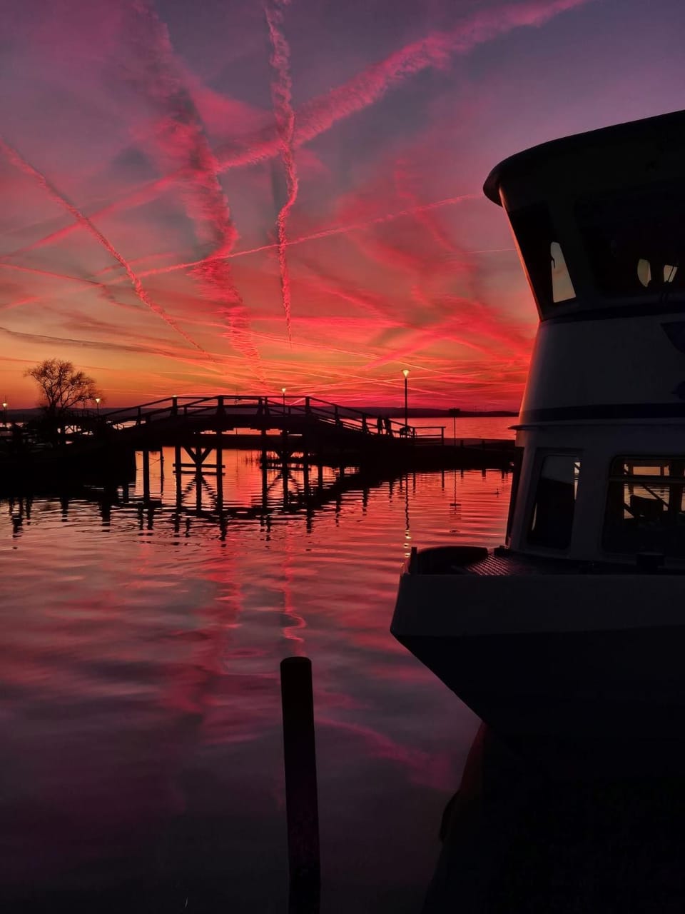 Natural landscape, Sunset