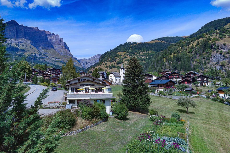 Spring, Natural landscape, Mountain view