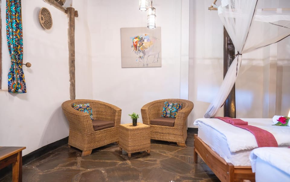 Seating area, Bedroom