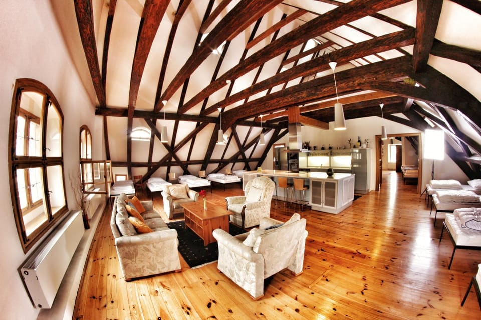 Living room, Bedroom